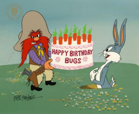 Bugs Bunny 50th Anniversary Limited Edition Cel - ID: junbugs21078 Warner Bros.