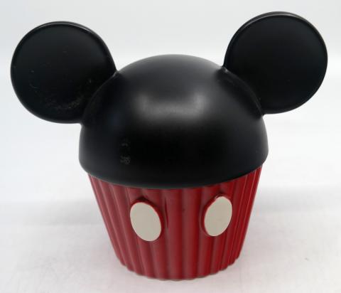 Mickey Mouse Cupcake Ceramic Trinket Box - ID: jundisneyana20249 Disneyana
