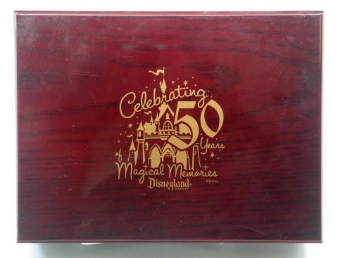 Disneyland 50th Anniversary Trinket Box - ID: jundisneyana20299 Disneyana