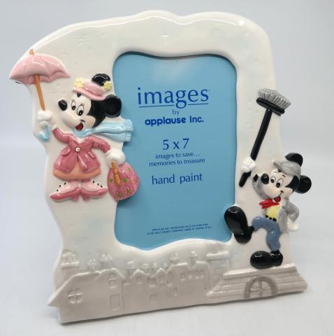 Mary Poppins Mickey & Minnie Picture Frame - ID: jundisneyana20302 Disneyana