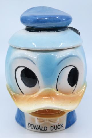 Donald Duck Cookie Jar by Brechner - ID: jundisneyana21323 Disneyana