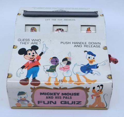 1970s Mickey Mouse and His Pals Fun Quiz Game - ID: jundisneyana21338 Disneyana