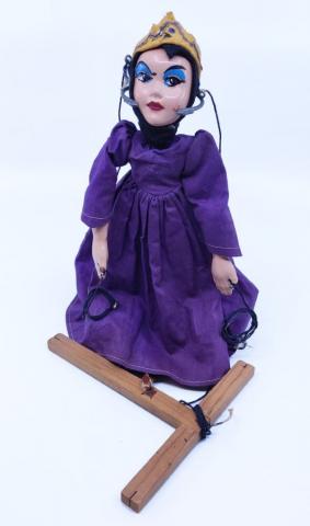 1930s Snow White Evil Queen Marionette Doll by Madame Alexander - ID: jundisneyana21349 Disneyana
