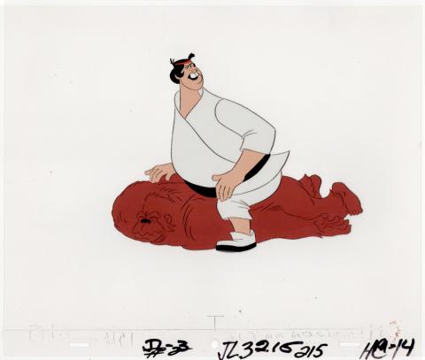 Will the Real Jerry Lewis Please Sit Down Production Cel  - ID: junlewis20132 Filmation
