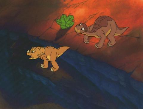 The Land Before Time Production Cel  - ID: juntime20178 Don Bluth