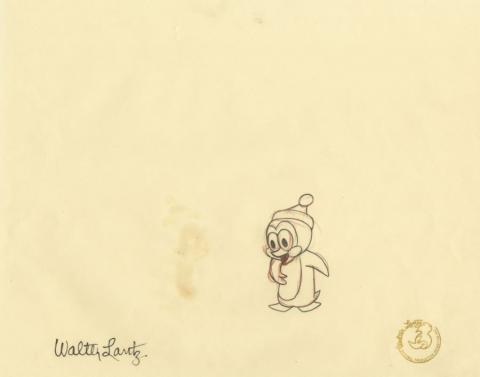 Chilly Willy Production Drawing - ID: junwilly21119 Walter Lantz