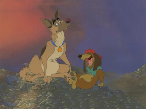 All Dogs Go to Heaven Publicity Cel - ID: maralldogs21230 Don Bluth