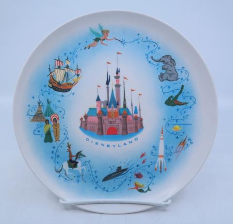 Disneyland Souvenir Melmac Plate - ID: mardisneyana21306 Disneyana