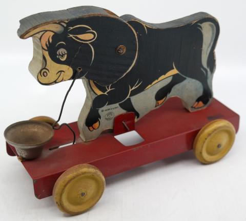 Ferdinand 1939 Wood Pull Toy - ID: novdisneyana20032 Disneyana