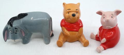Winnie the Pooh Ceramic Figurine Set - ID: novdisneyana20054 Disneyana