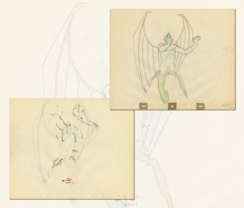 Fantasia Production Drawing  - ID: septfantasia20277 Walt Disney