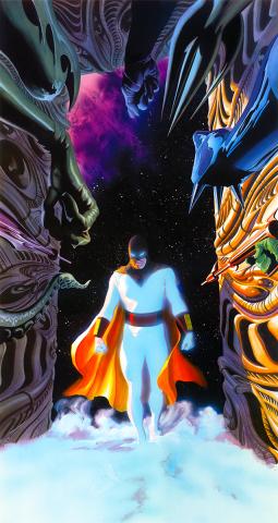 Space Ghost Limited Edition Giclee on Canvas Print by Alex Ross - ID: AR0330C Alex Ross