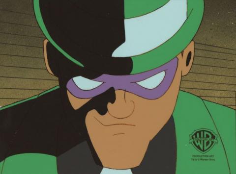 The Riddler If You're So Smart, Why Aren't You Rich Production Cel - ID: IFA6714 Warner Bros.