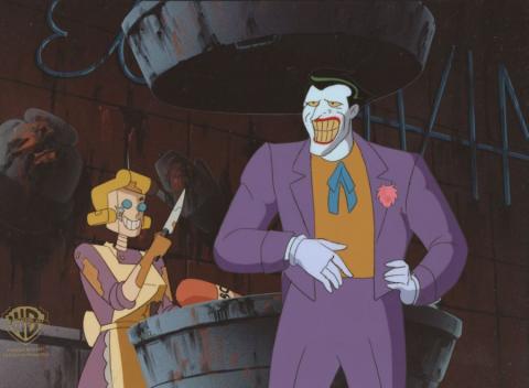 Joker World's Finest Part II Production Cel - ID: IFA6715 Warner Bros.