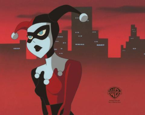 Harley Quinn Beware the Creeper Production Cel & Drawing  - ID: IFA6721 Warner Bros.