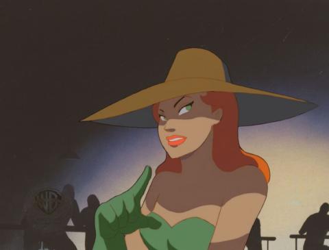 Poison Ivy Almost Got 'Im Production Cel & Drawing - ID: IFA6730 Warner Bros.