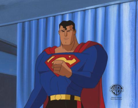 Superman Unity Production Cel - ID: IFA6743 Warner Bros.