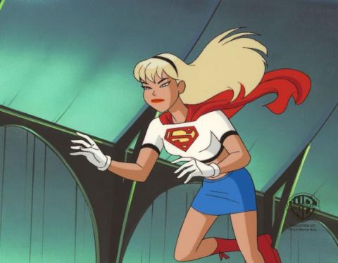 Supergirl Unity Production Cel & Drawing - ID: IFA6744 Warner Bros.