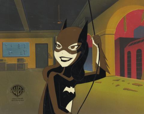 Batgirl Torch Song Production Cel - ID: IFA6788 Warner Bros.