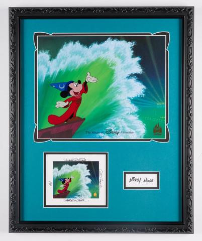 Some Imagination Sorcerr Mickey Mouse Limited Edition Cel - ID: apr22156 Disneyana