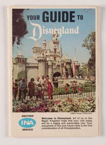 1967 Fall and Winter Disneyland INA Park Guide - ID: apr22188 Disneyana