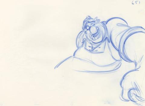 Treasure Planet John Silver Production Drawing - ID: apr22254 Walt Disney