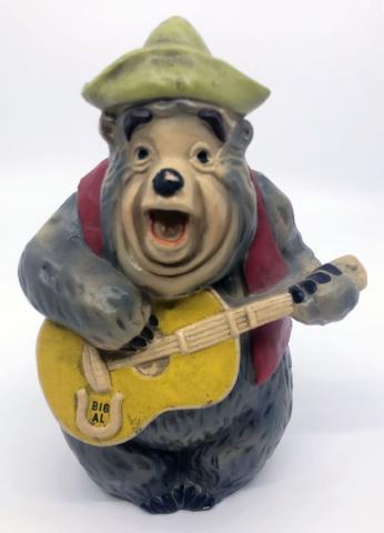 Country Bear Jamboree Vintage Big Al Ceramic Bank - ID: aprdisneyland20234 Disneyana