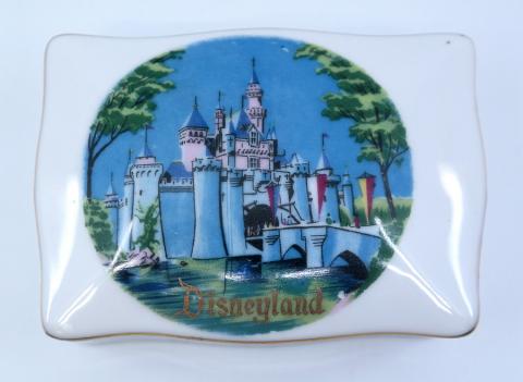 1960s Disneyland Sleeping Beauty Castle Ashtray Holder - ID: aprdisneyland21323 Disneyana