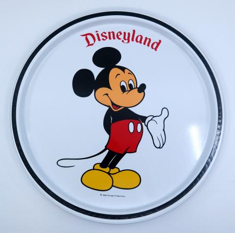 Disneyland Mickey Mouse Souvenir Metal Serving Tray - ID: aprdisneyland21347 Disneyana