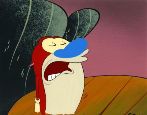 Ren and Stimpy Production Cel and Background - ID: aprrenstimpy22080 Nickelodeon