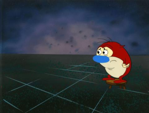 Ren and Stimpy Production Cel and Background - ID: aprrenstimpy22081 Nickelodeon