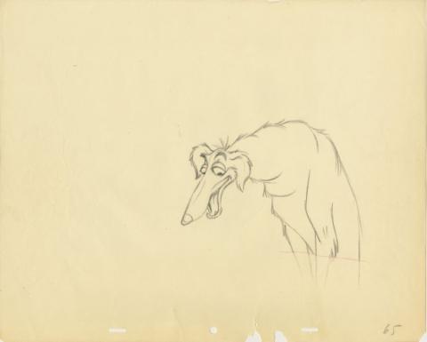 Lady and the Tramp Boris Production Drawing - ID: aug22234 Walt Disney