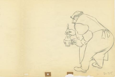 Lady and the Tramp Tony Production Drawing - ID: aug22237 Walt Disney