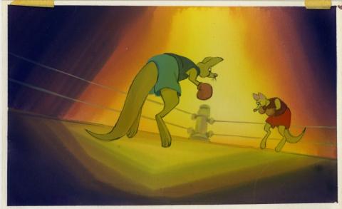 All Dogs Go to Heaven Kangaroo Boxing Concept Painting - ID: aug22295 Don Bluth