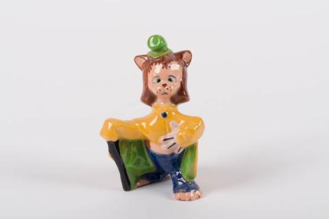 1940 Pinocchio Gideon Ceramic Figurine - ID: brayton00004gid Disneyana