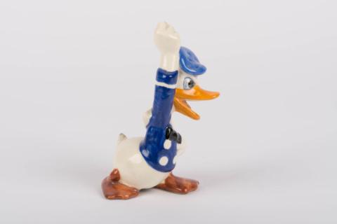 1930s Donald Duck Ceramic Figurine by Brayton Laguna Pottery - ID: brayton00043don Disneyana