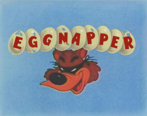 Eggnapper Walter Lantz Original Title Cel - ID: decfatso21034 Walter Lantz