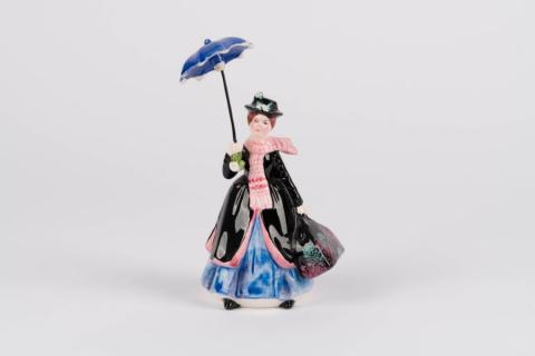 Mary Poppins Ceramic Figurine by Enesco - ID: enesco00038mar Disneyana