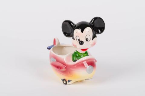 1970s Mickey Mouse Ceramic Bobblehead by Enesco - ID: enesco00099mic Disneyana