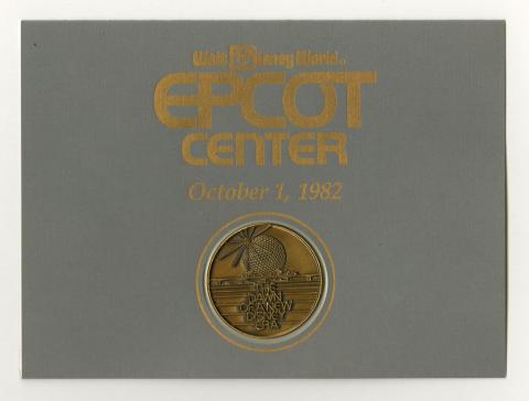 Epcot Opening Day Commemorative Coin - ID: febdisneyana22020 Disneyana