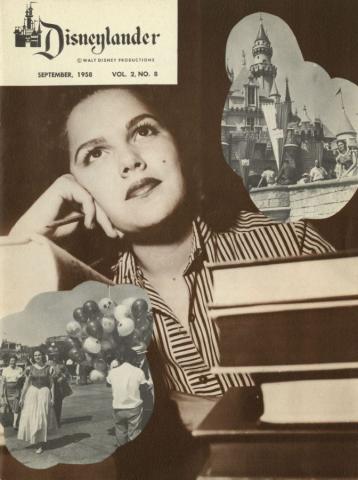 September 1958 Disneylander Magazine - ID: febdisneyana22258 Disneyana