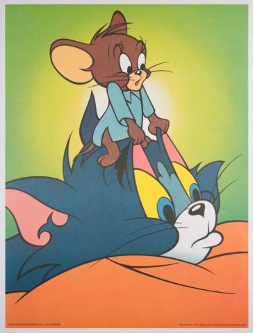 Tom and Jerry Take a Look Limited Edition Poster - ID: febmgm22037 MGM