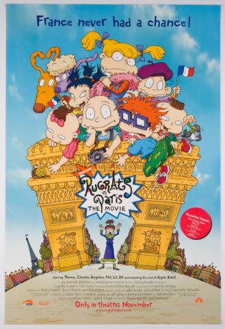 Rugrats in Paris One Sheet Promotional Poster - ID: februgrats22048 Nickelodeon