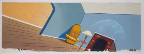 The Ren and Stimpy Show Pan Production Background - ID: febstimpy22167 Nickelodeon