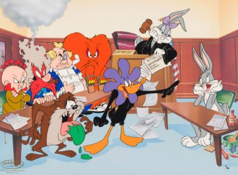 Bugs Bunny on Trial Limited Edition - ID: janbugs22141 Warner Bros.