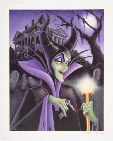 Maleficent Disneyland Characters of the Month Limited Edition - ID: jandisneyland22170 Disneyana