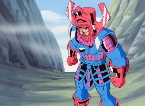 Fantastic Four Galactus Production Cel & Background - ID: janfantastic22113 Marvel