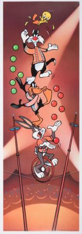 Looney Tunes Circus Act Limited Edition Poster - ID: janlooney22313 Warner Bros.