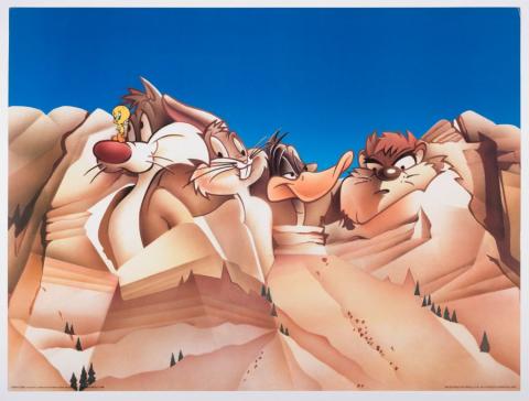 Looney Tunes Mount Rushmore Limited Edition Poster - ID: janlooney22335 Warner Bros.