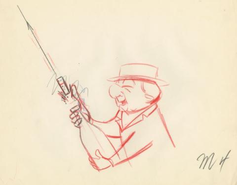 1950s Mr. Magoo Production Drawing - ID: janmagoo22051 UPA